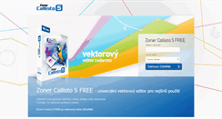 Desktop Screenshot of callisto.cz